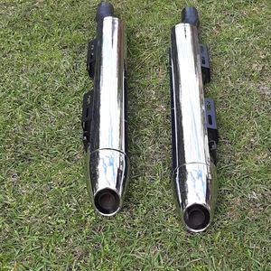 Victory motorcycle chrome mufflers New